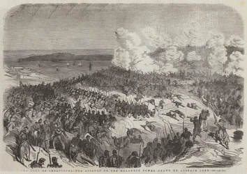 Der Fall von Sebastopol, der Angriff auf den Malakoff-Turm